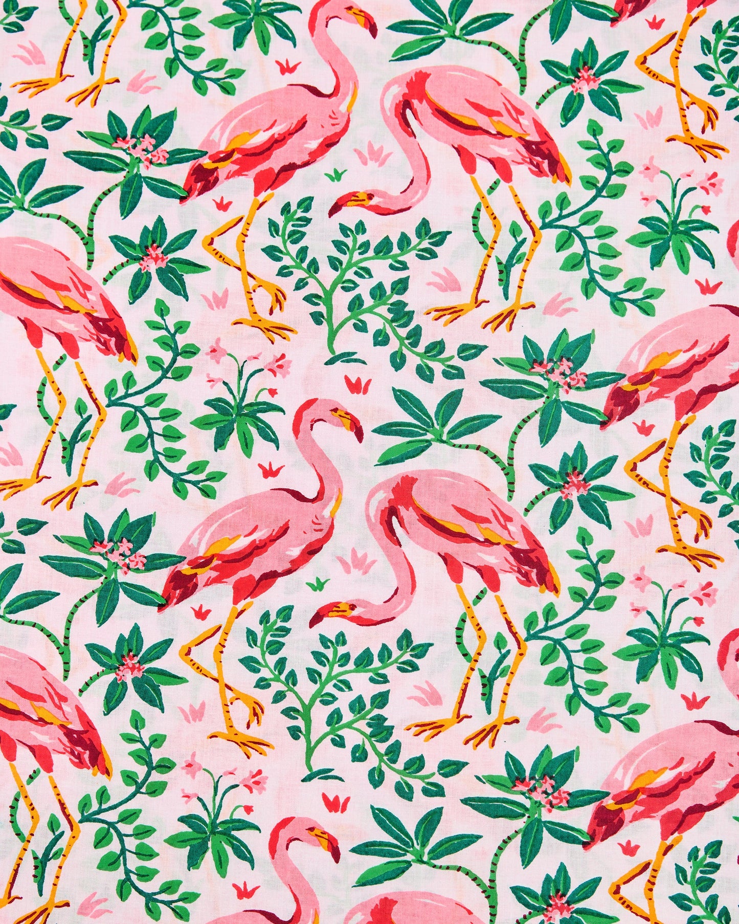Flock Of Flamingos - Let's Cruise Caftan - Rose