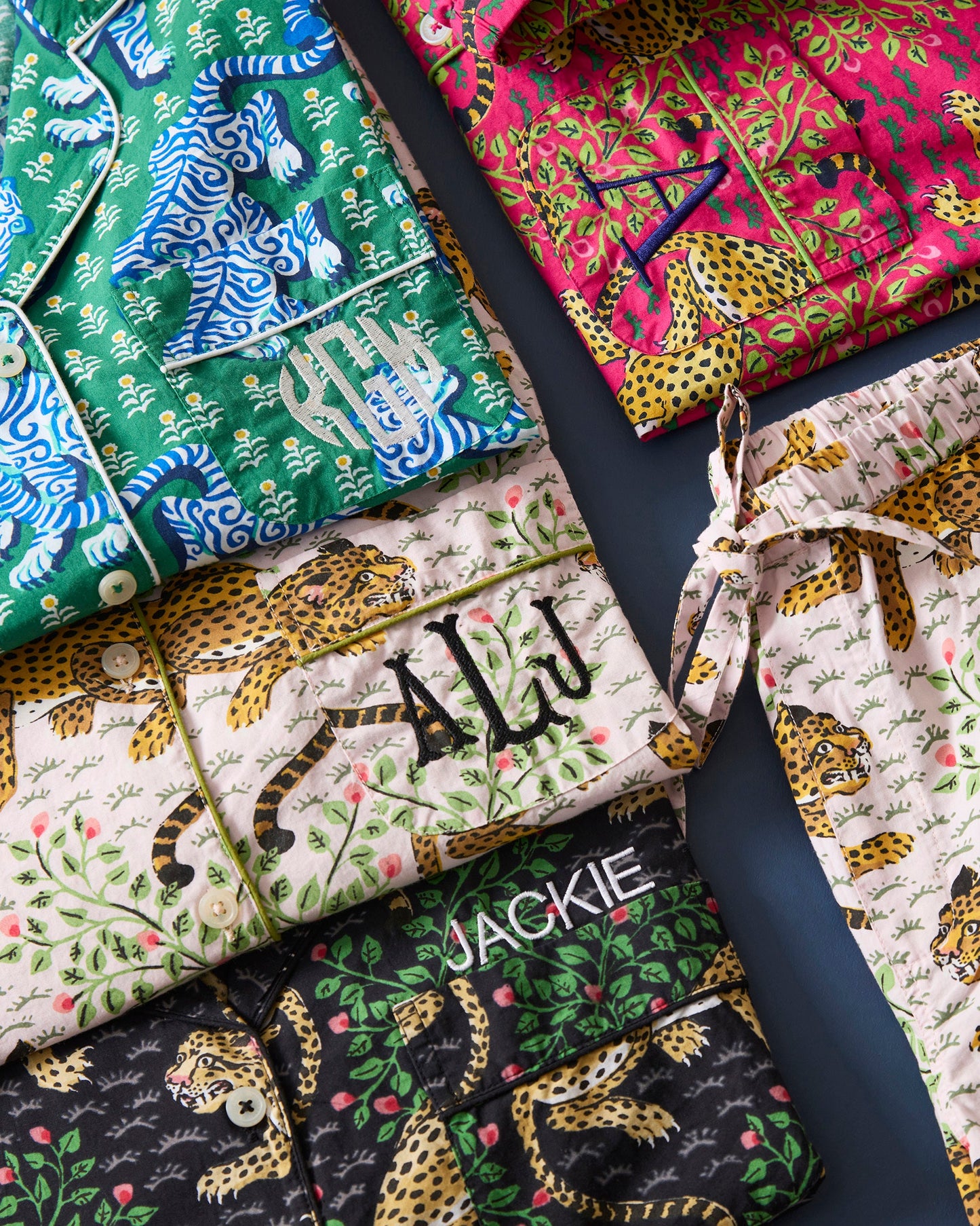 High Horse - Long PJ Set - Blush Denim