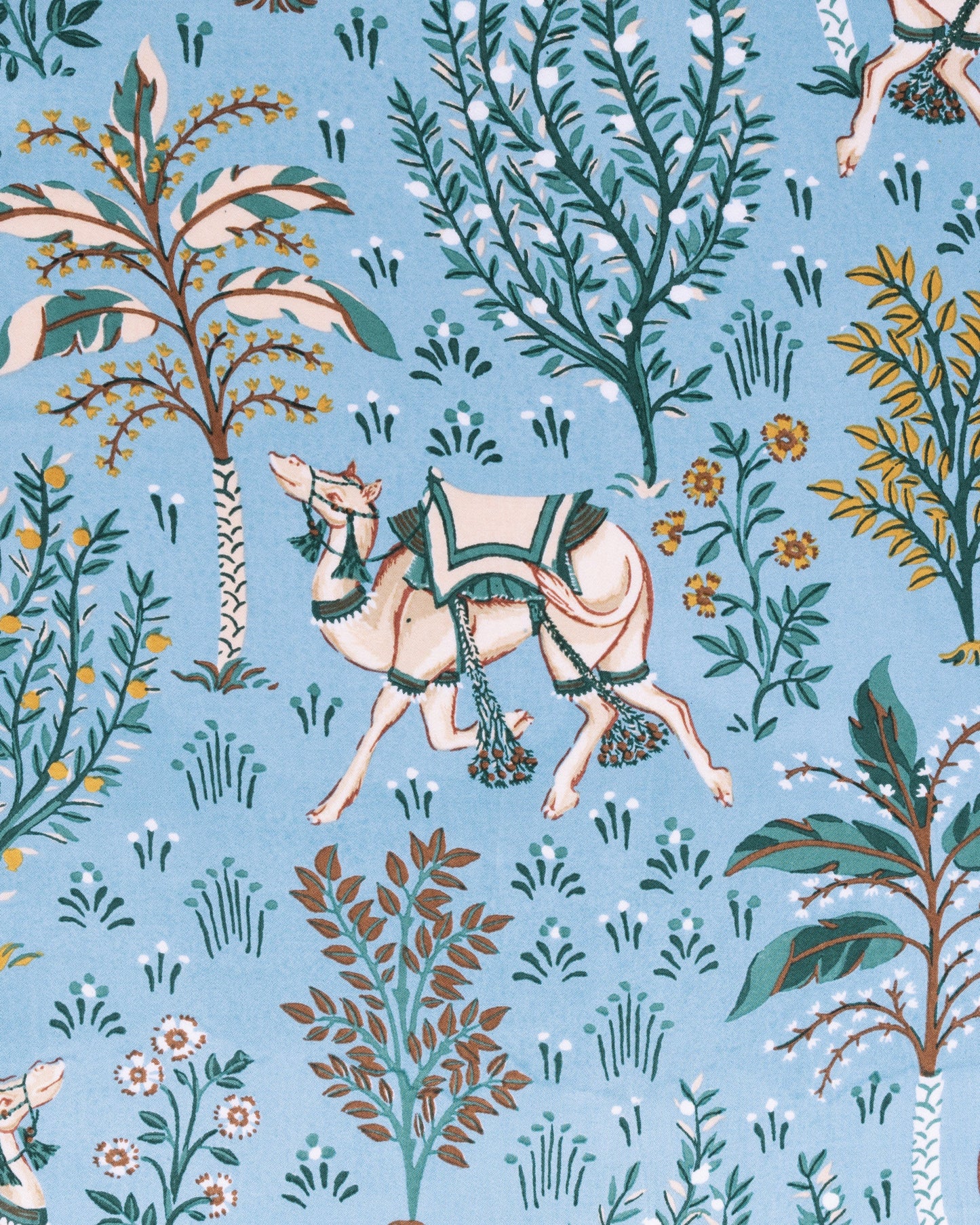 Camel's Courtyard - Petite Eco Satin Wildest Dreams Set - Slate Blue