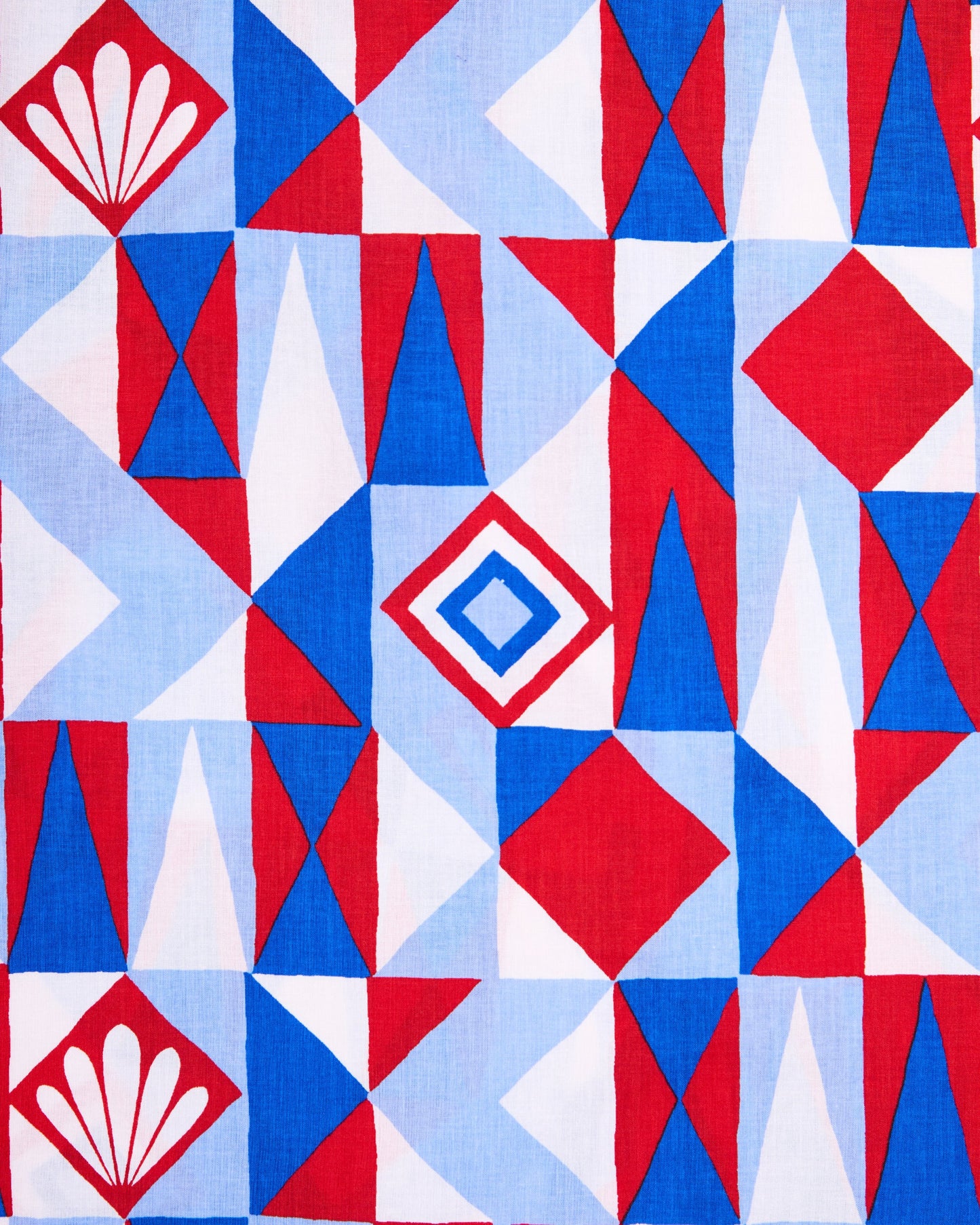 Underwater Mosaic - The Maya Set - Retro Red