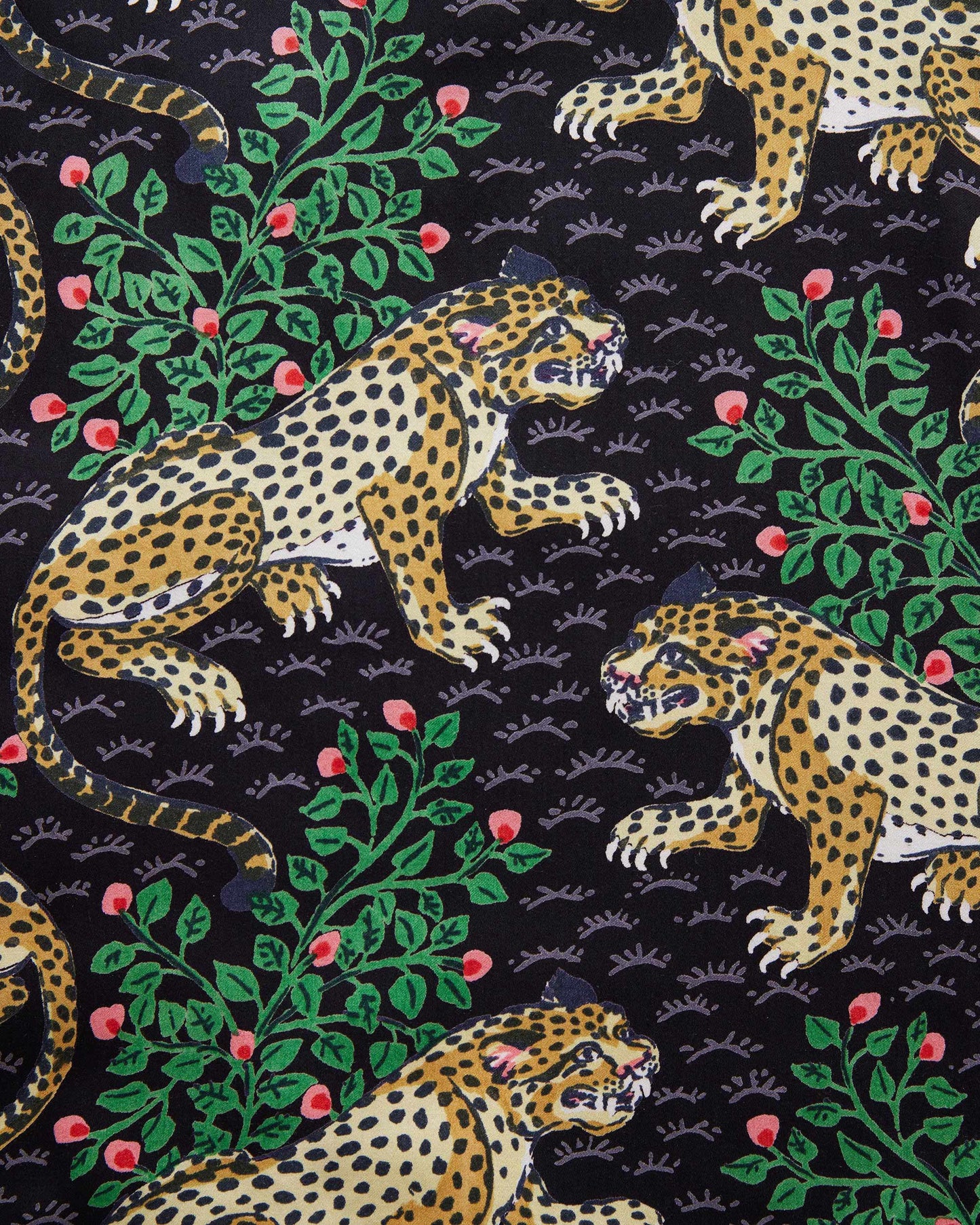 Bagheera - Eco Satin Robe - Ink