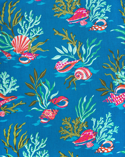 Coral & Conch - Short PJ Set - Ocean Breeze