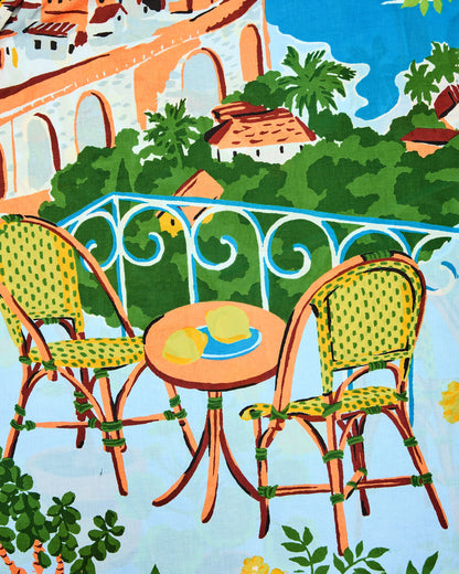 Amalfi Coast - Atlantic Cover Up - Amalfi Blue