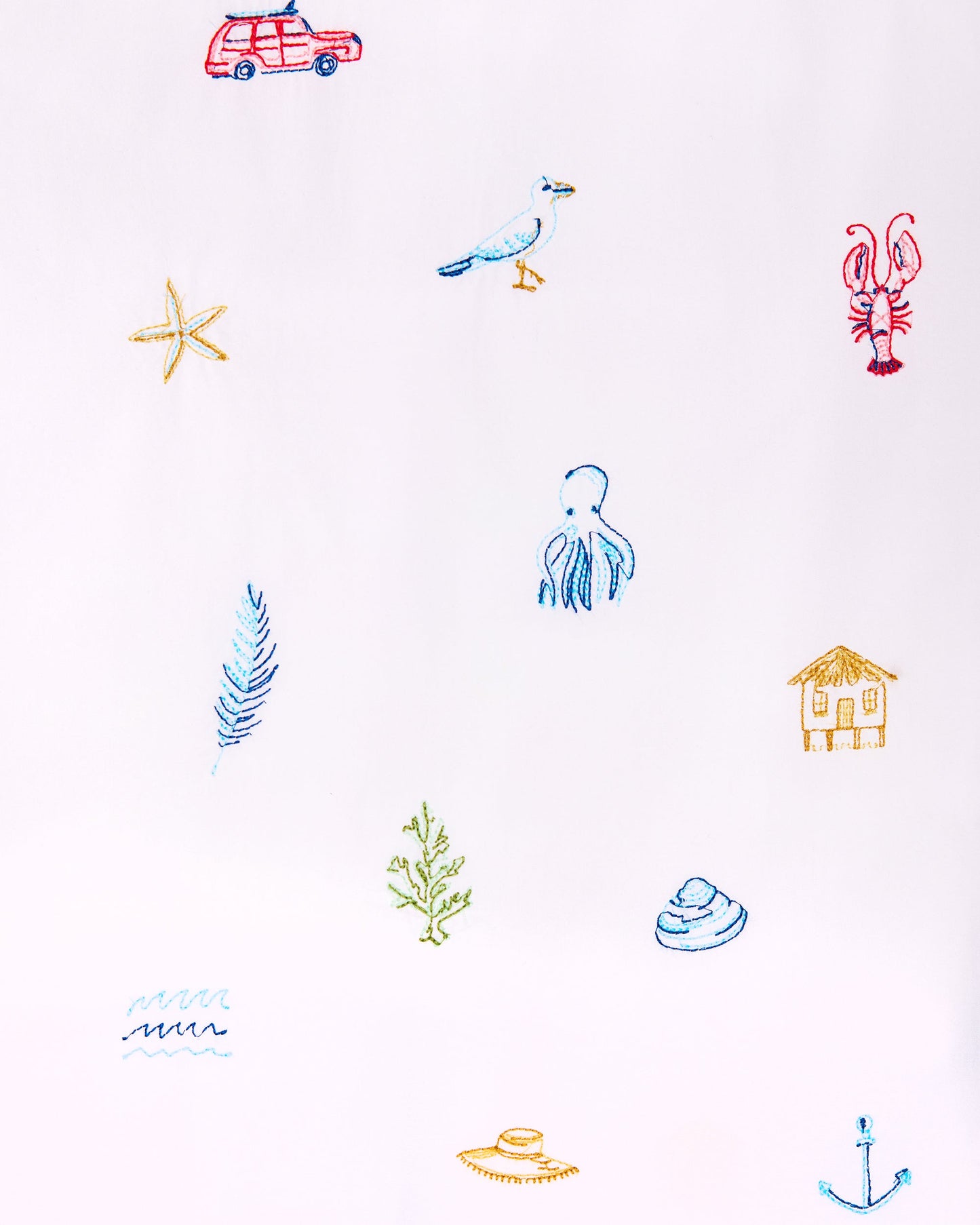 Summer Essentials - Long PJ Set - Cloud