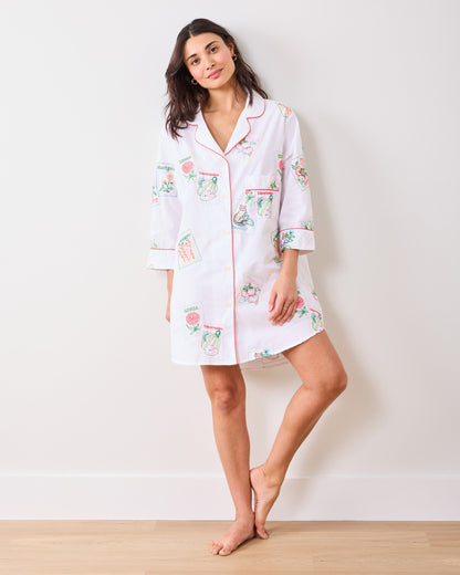 Seed Packets - Sleep Shirt - Cloud