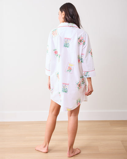 Seed Packets - Sleep Shirt - Cloud