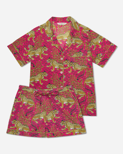 Bagheera - Petite Short PJ Set - Hot Pink