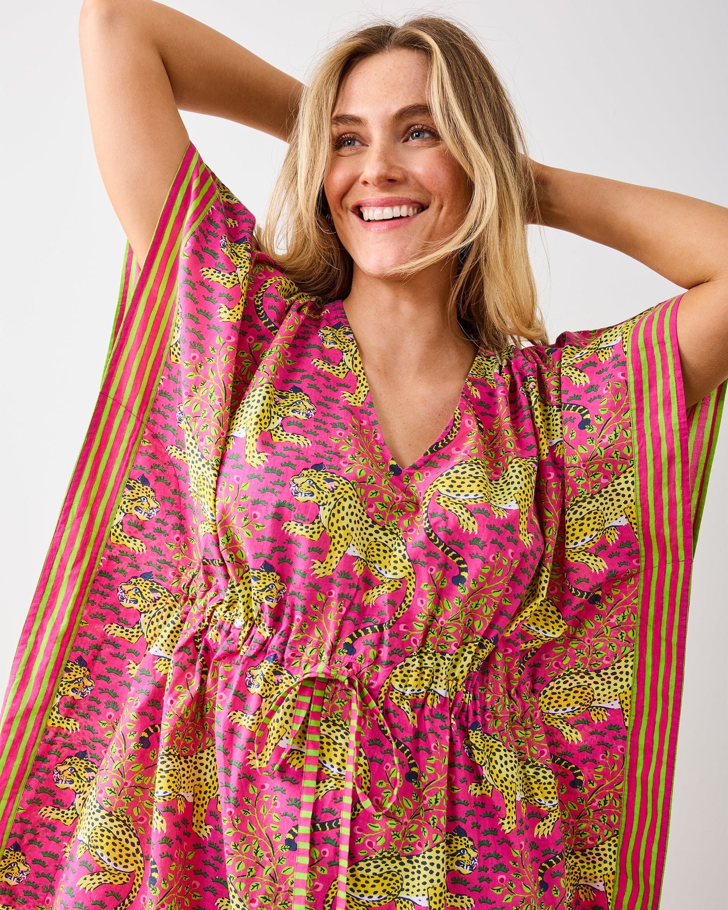 Bagheera - Let's Cruise Caftan - Hot Pink