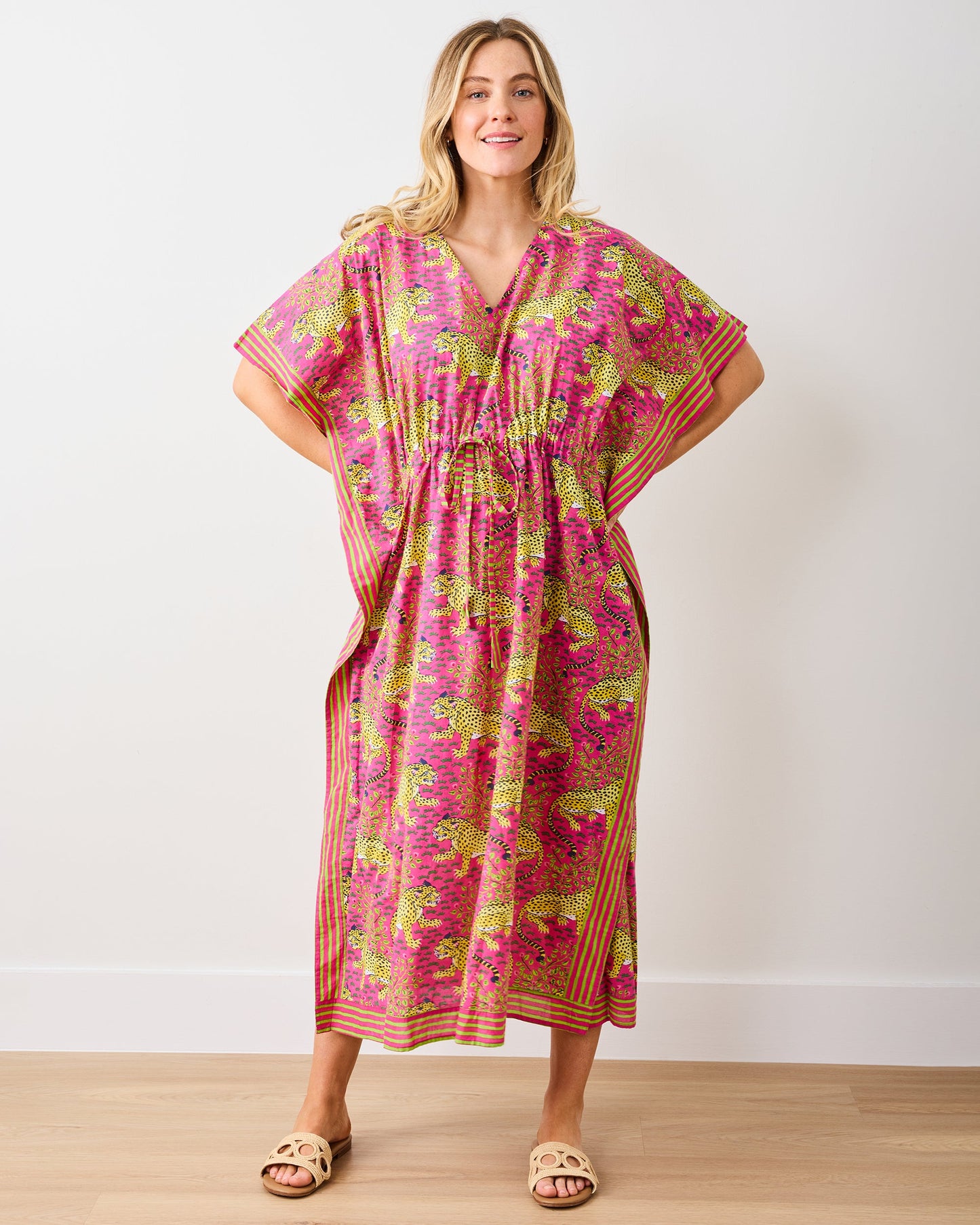 Bagheera - Let's Cruise Caftan - Hot Pink