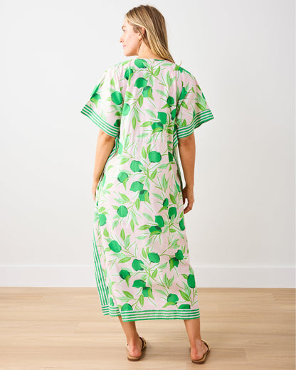 Lime Zest - Let's Cruise Caftan - Pink Salt