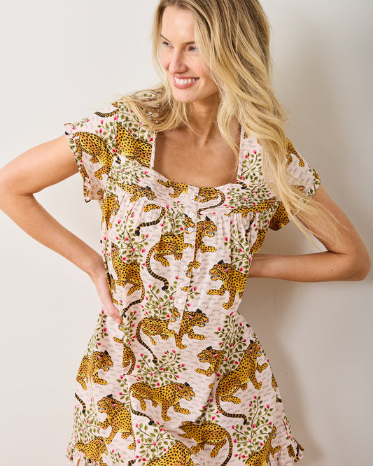 Bagheera - Pintuck Nightgown - Blush