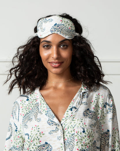 Bagheera - Eco Satin Eye Mask - Wedding Cake