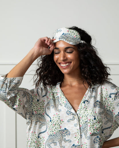 Bagheera - Eco Satin Eye Mask - Wedding Cake