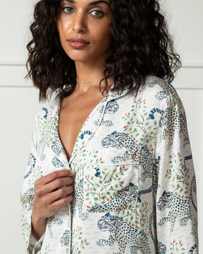 Bagheera - Eco Satin Sleep Shirt - Wedding Cake