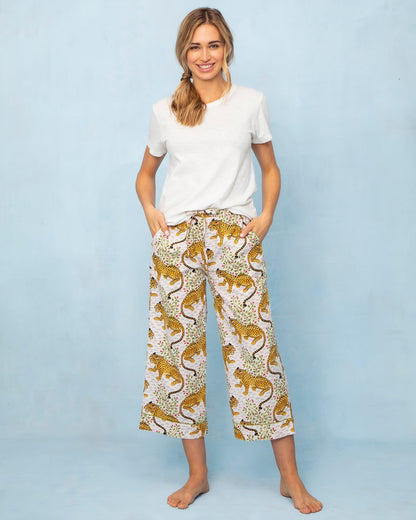 Bagheera - Cropped PJ Pants - Blush