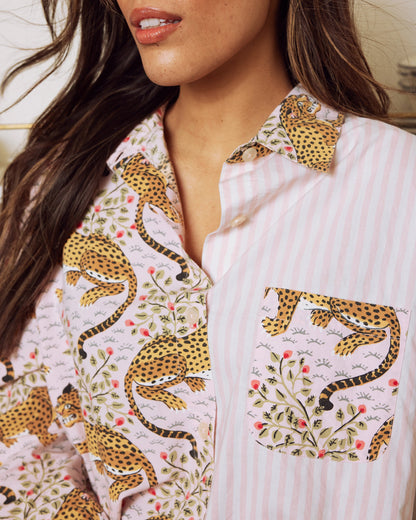 Bagheera - Everyday Button Down - Blush