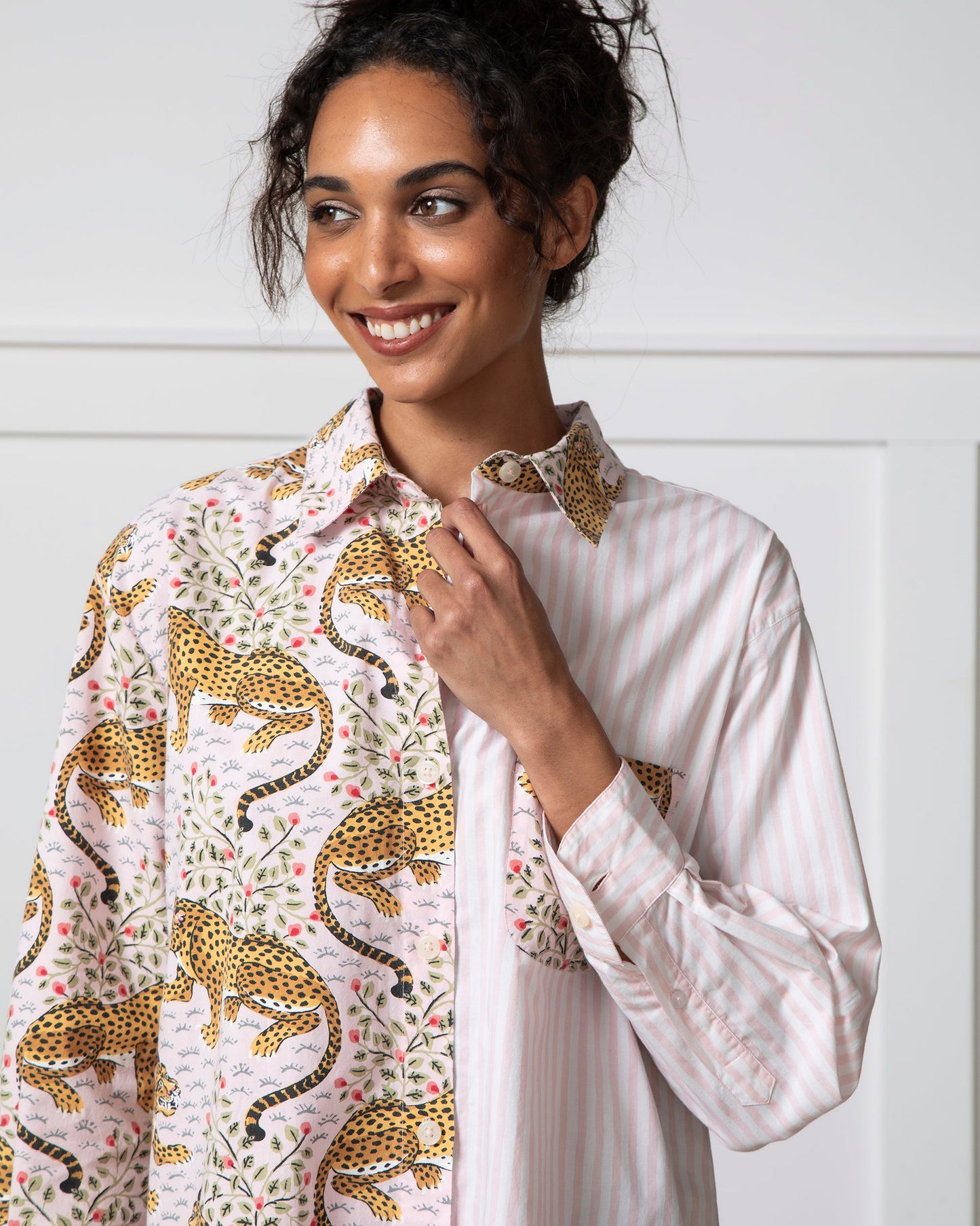 Bagheera - Everyday Button Down - Blush