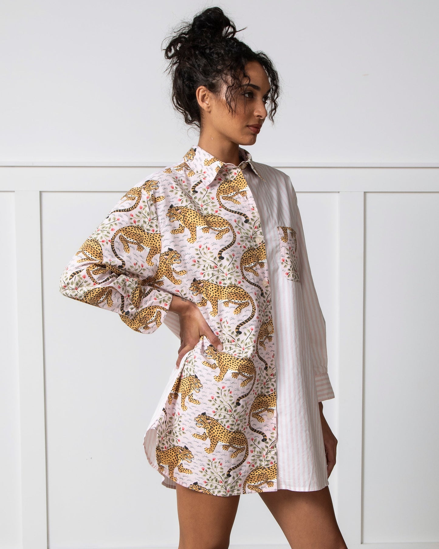 Bagheera - Everyday Button Down - Blush