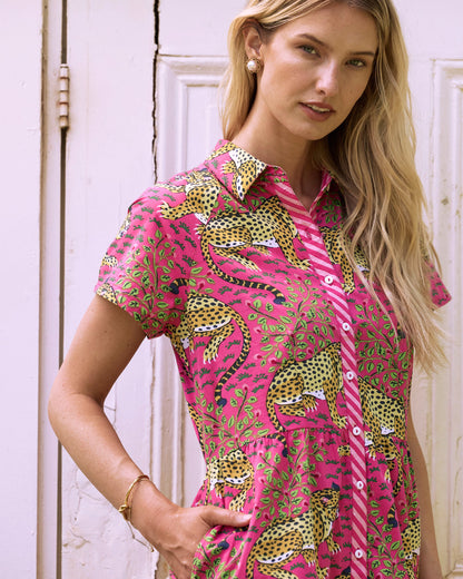 Bagheera - Easy Elegance Dress - Hot Pink