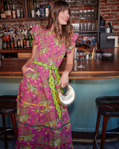 Bagheera - Ready to Ruffle Dress - Hot Pink