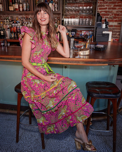 Bagheera - Ready to Ruffle Dress - Hot Pink