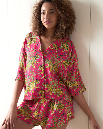 Bagheera - Eco Satin Dreams Bundle - Hot Pink