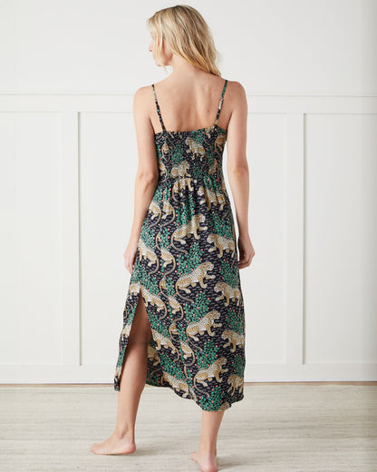 Bagheera - Eco Satin Chic to Sleep Nightie - Ink