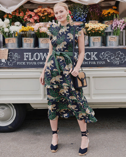 Bagheera - Ready to Ruffle Dress - Ink