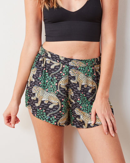 Bagheera - Eco Satin Sweet Dreams Shorts - Ink