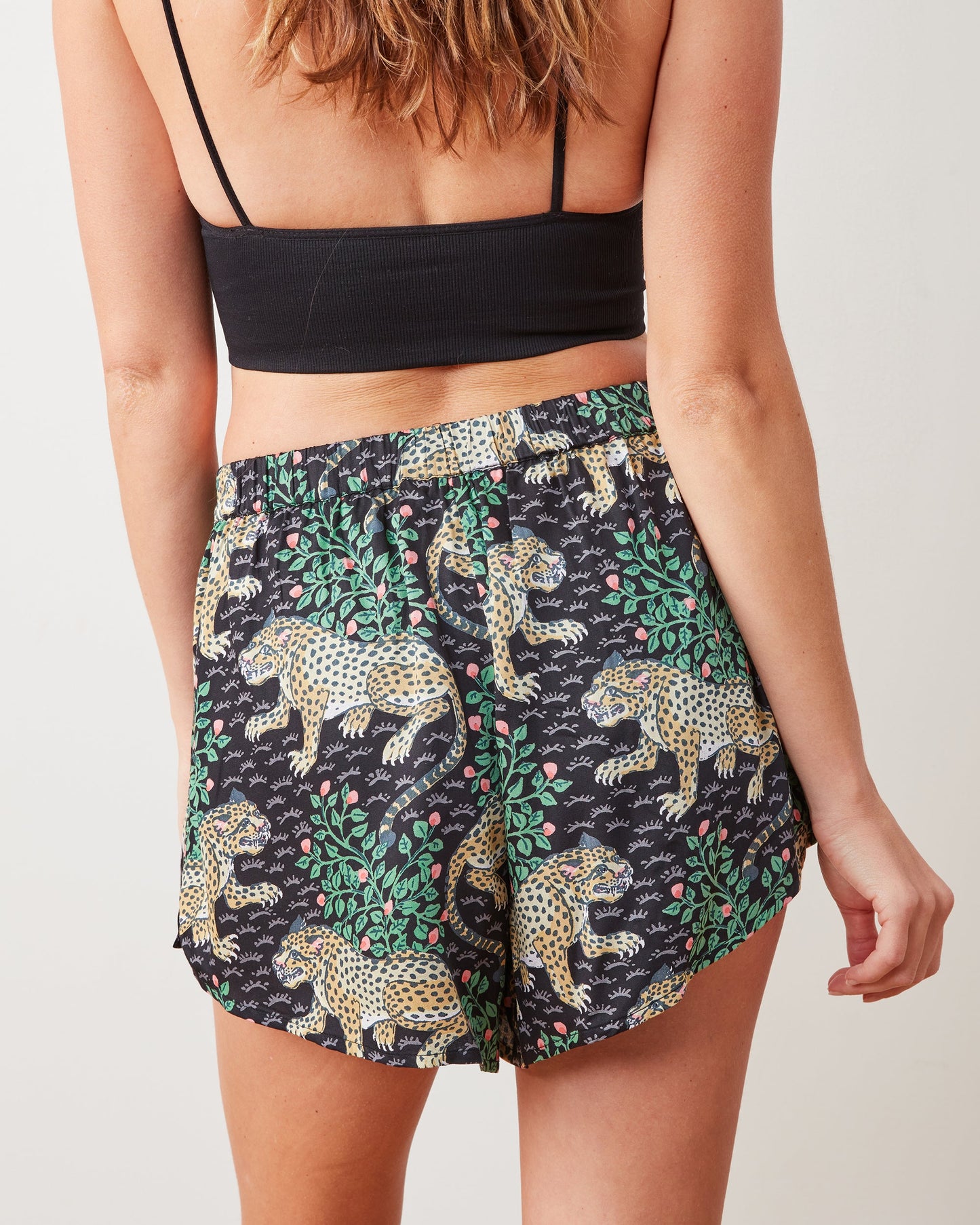 Bagheera - Eco Satin Sweet Dreams Shorts - Ink