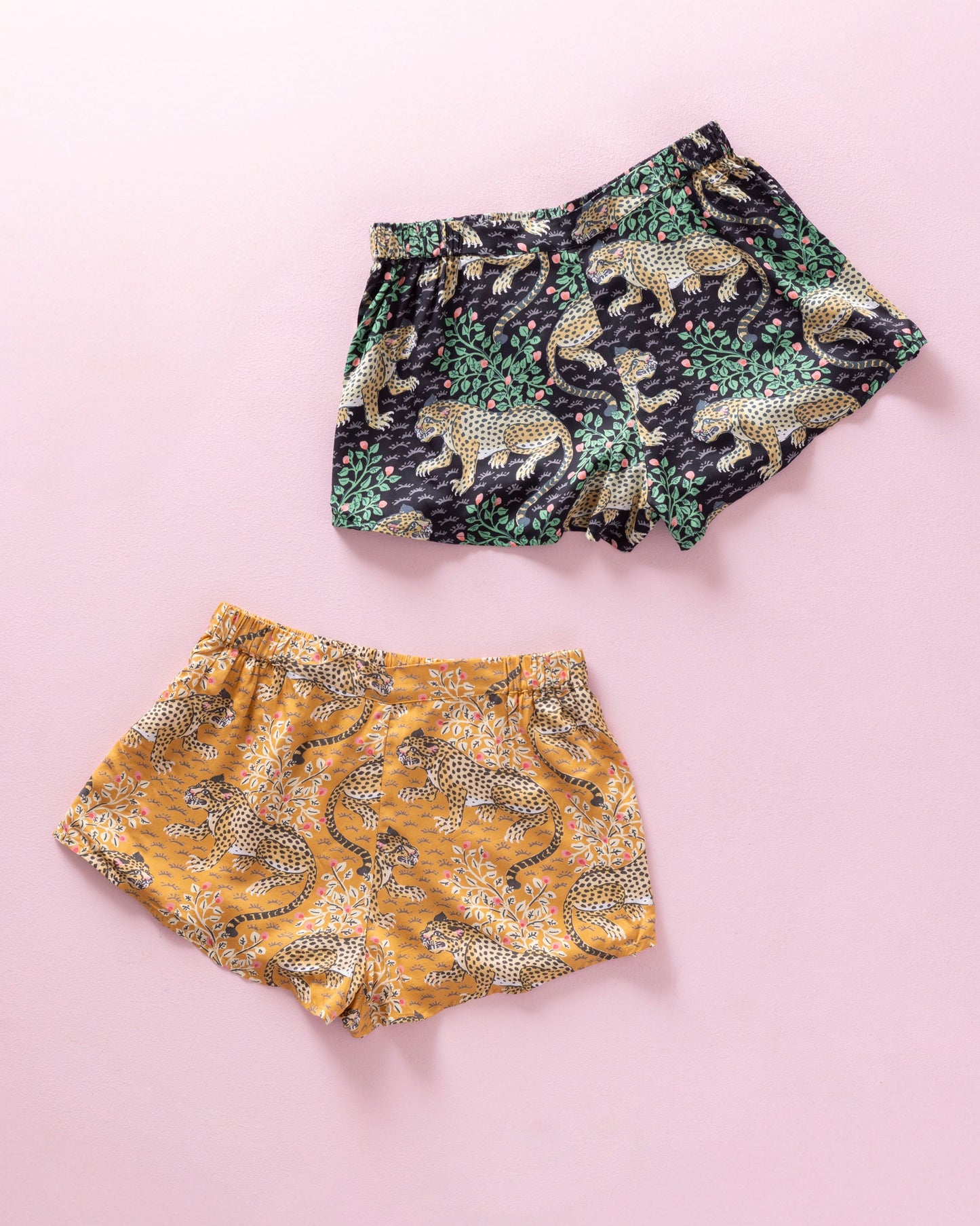 Bagheera - 2-Pack Eco Satin Sweet Dreams Shorts  - Multi