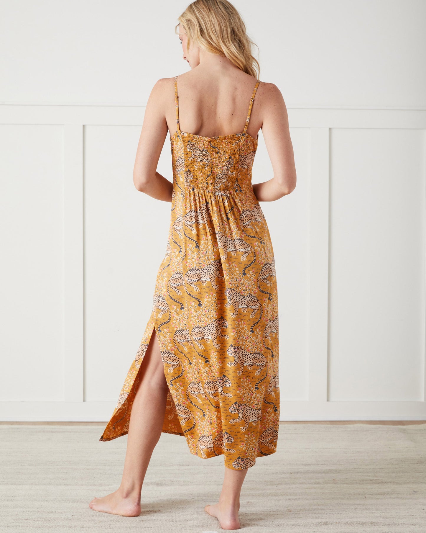 Bagheera - Eco Satin Chic to Sleep Nightie - Tobacco