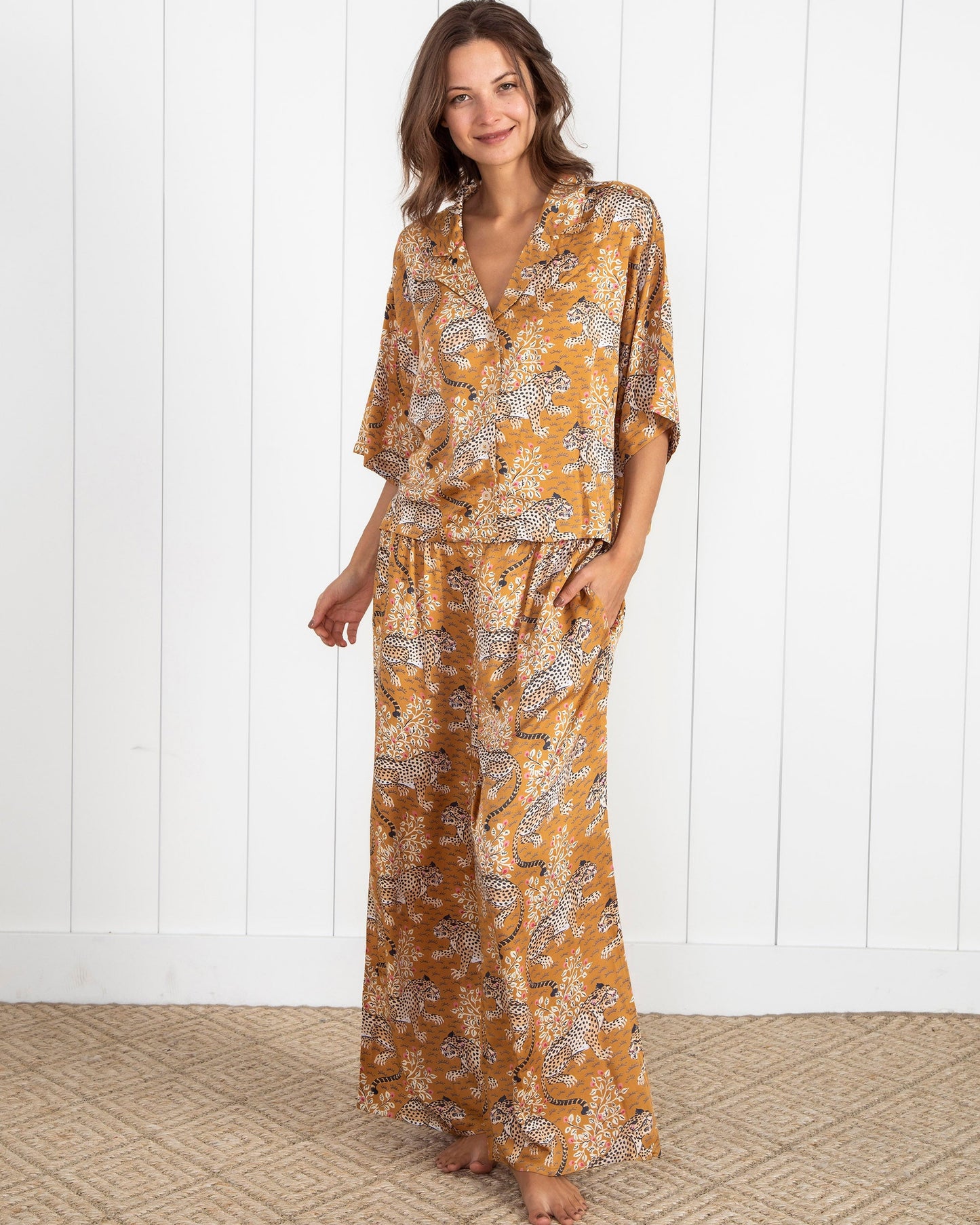 Bagheera - Petite Eco Satin Wildest Dreams Set - Tobacco