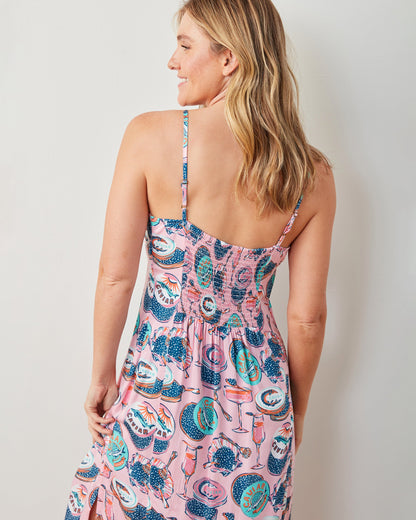 Champagne & Caviar - Eco Satin Chic To Sleep Nightie - Blush