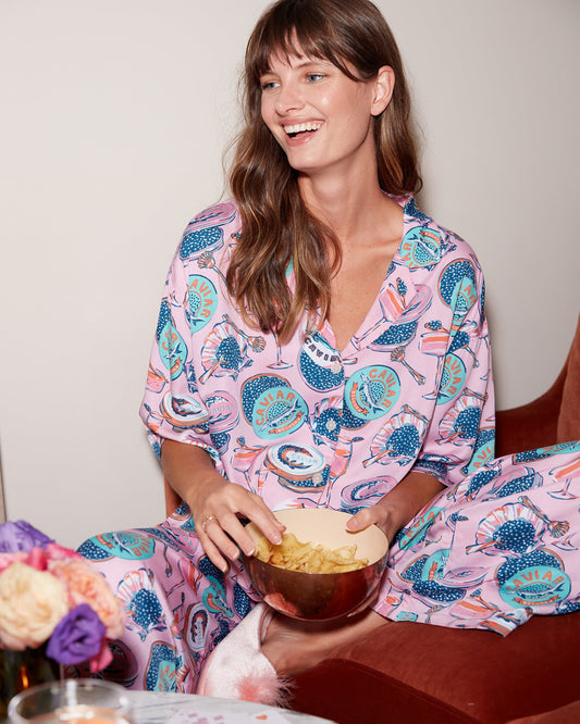 Champagne & Caviar - Petite Eco Satin Wildest Dreams Set - Blush