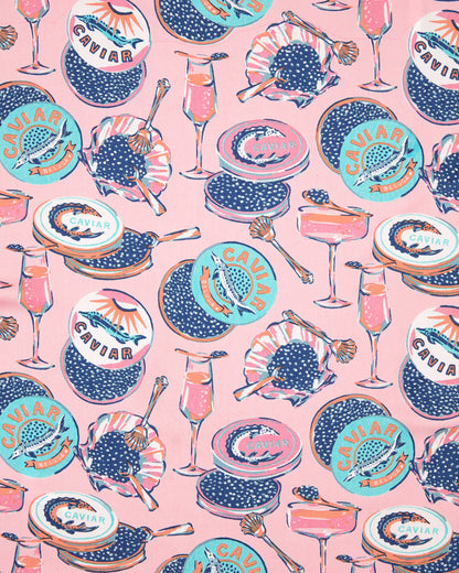 Champagne & Caviar - Eco Satin Wildest Dreams & Robe Set - Blush