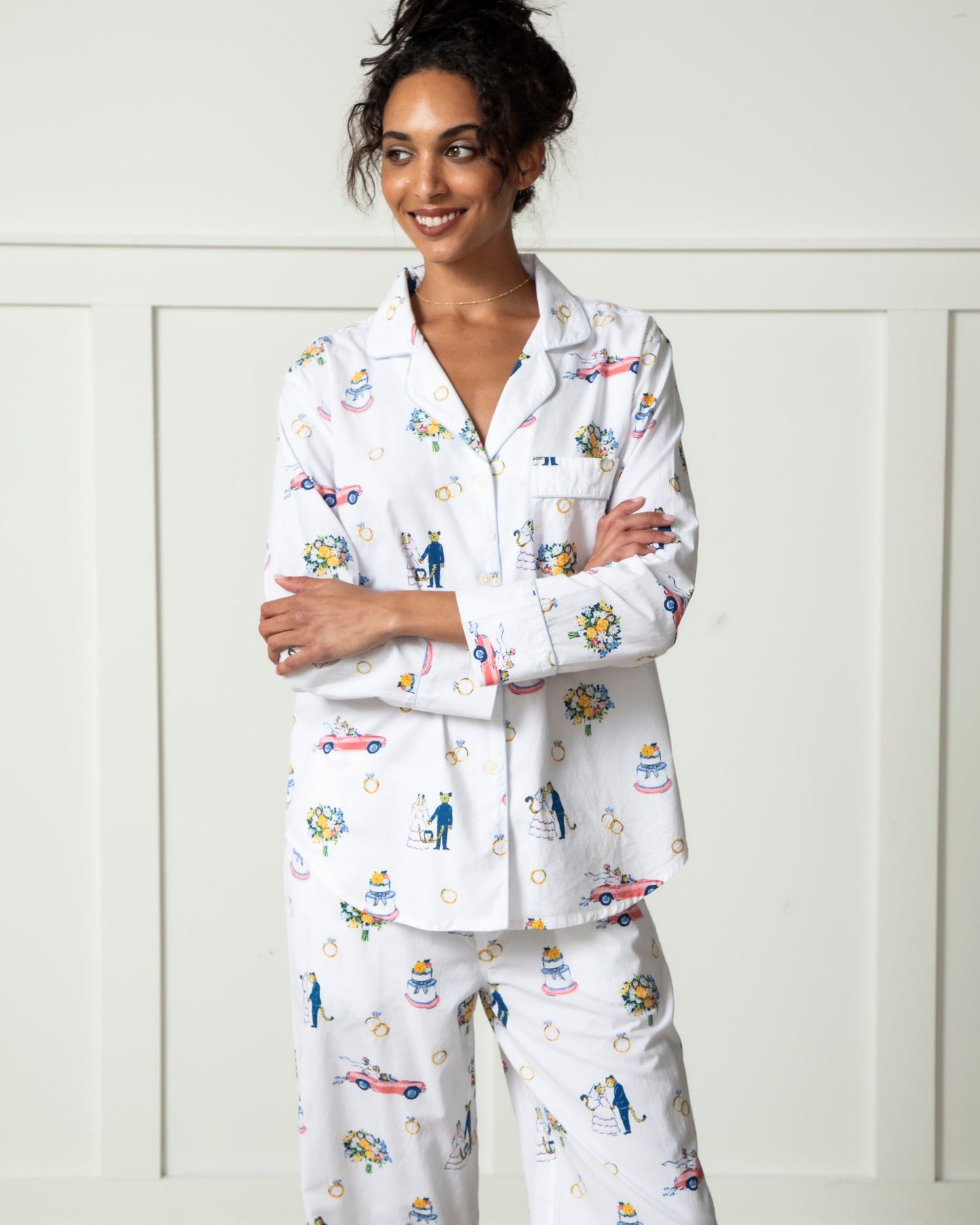 Happily Ever After - Long PJ Set - Cloud