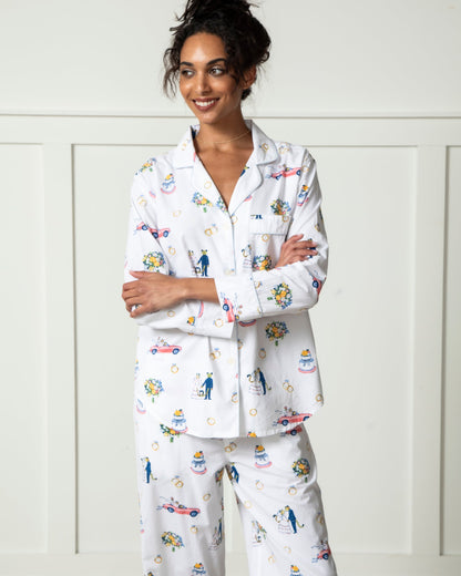 Happily Ever After - Long PJ Set - Cloud