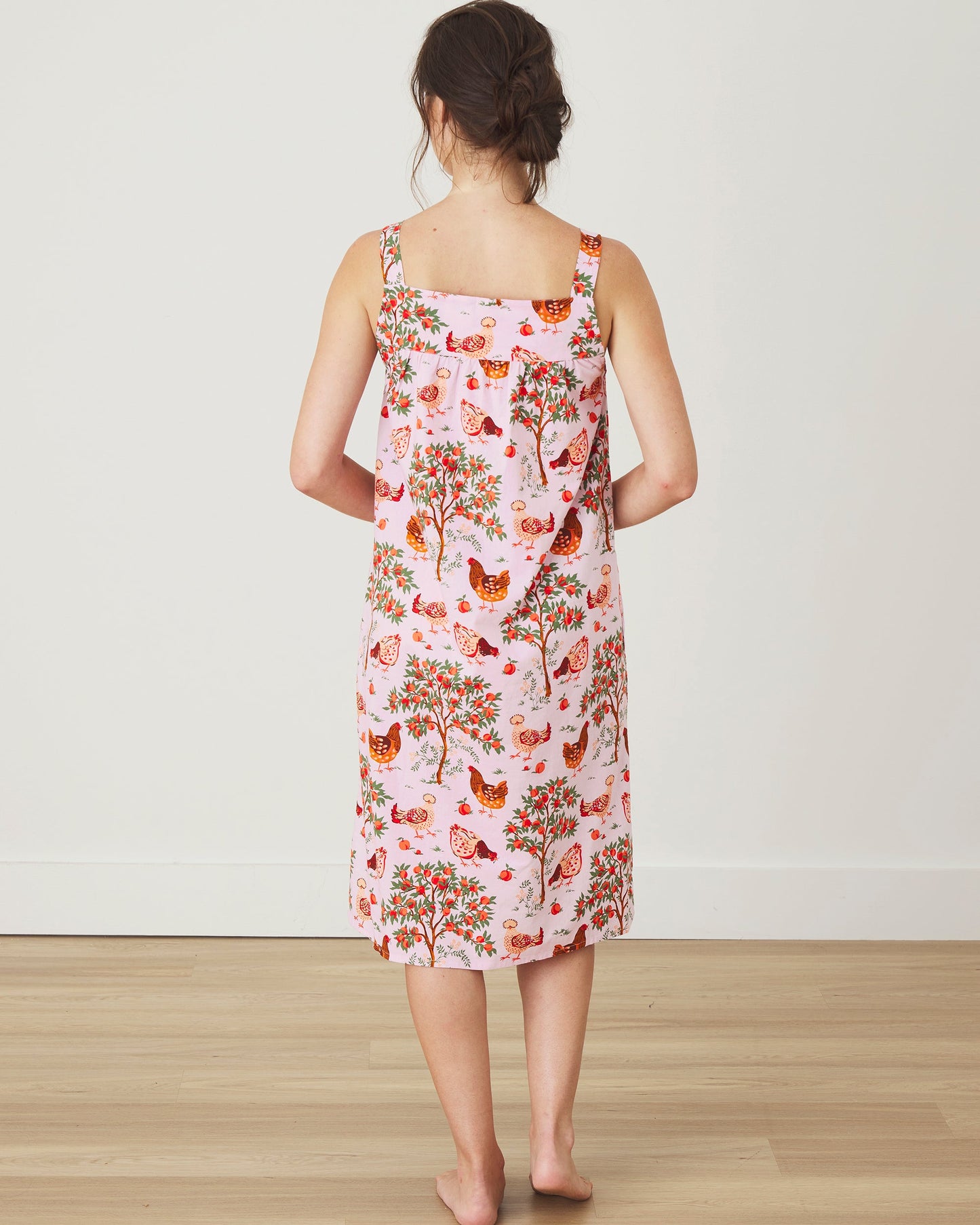 Hen House - Back To Bed Nightgown - Ballet Pink