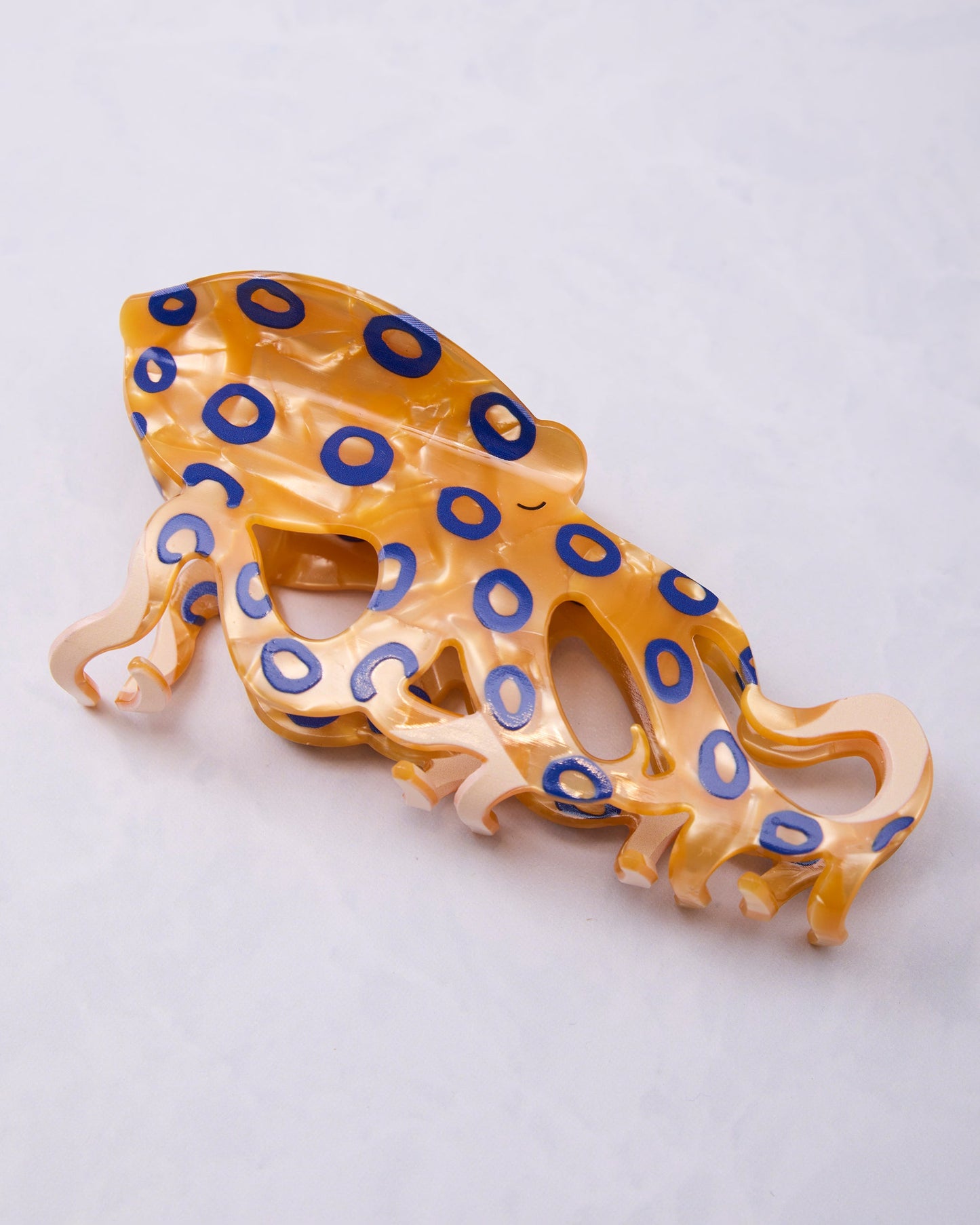 Blue Ringed Octopus -Claw Clip - The Diva Soap