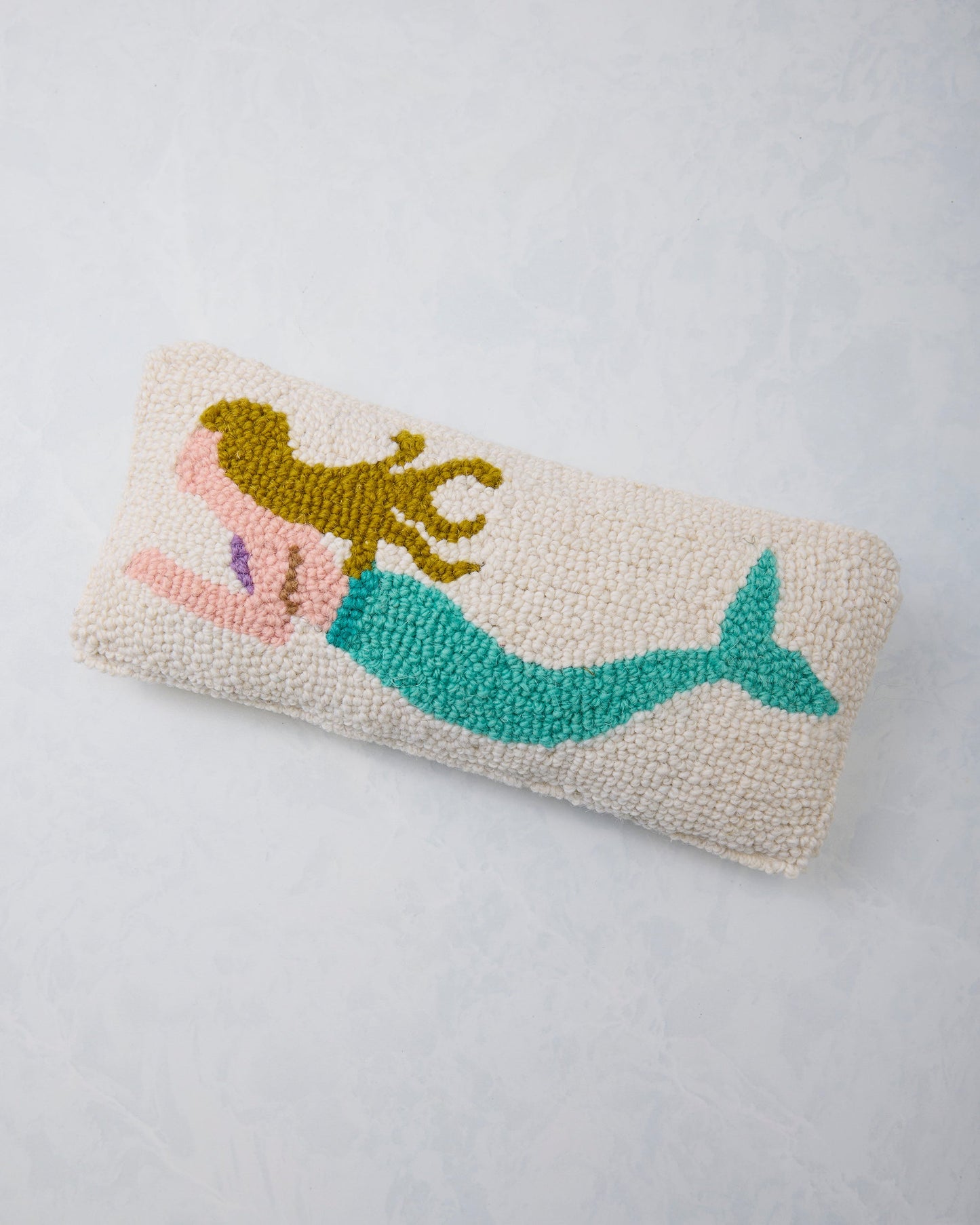 Blue Mermaid - Hook Pillow - Peking Handicraft