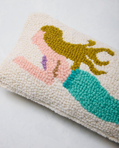 Blue Mermaid - Hook Pillow - Peking Handicraft