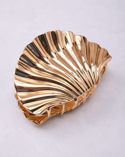 Gold Shell - Claw Clip - Oceanne