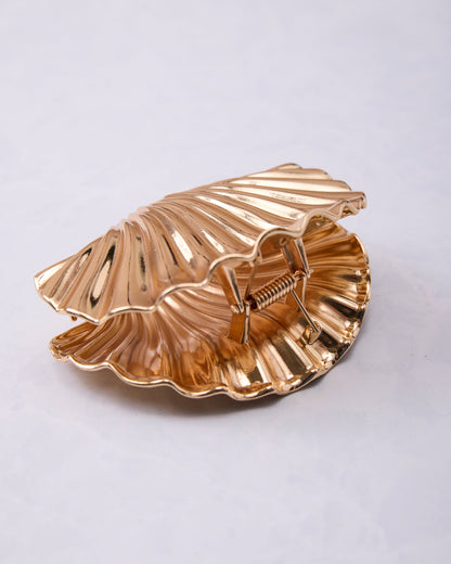 Gold Shell - Claw Clip - Oceanne