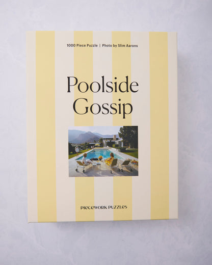 Slim Aarons Poolside Gossip - 1000 Piece Puzzle - Piecework Puzzles
