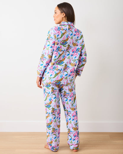 Deep Sea Divers - Long PJ Set - Lavender Sorbet