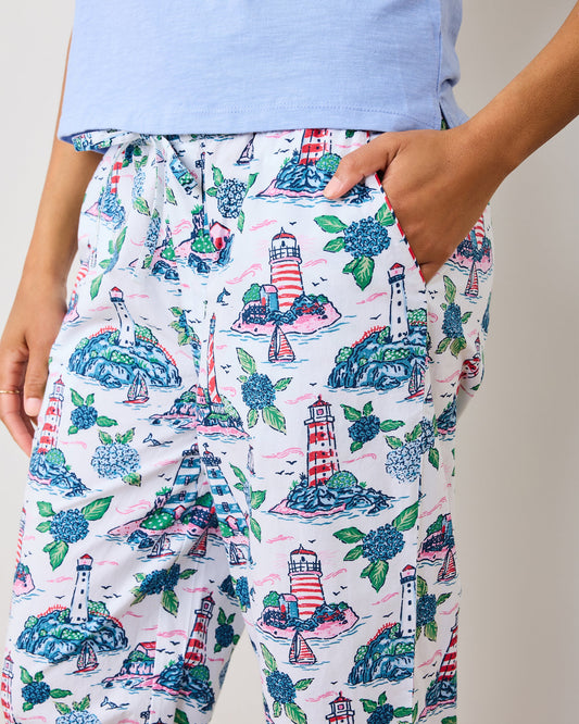 Lighthouse Keeper - Cropped Pant - Cloud