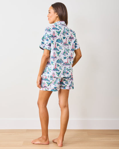 Lighthouse Keeper - Short PJ Set - Cloud