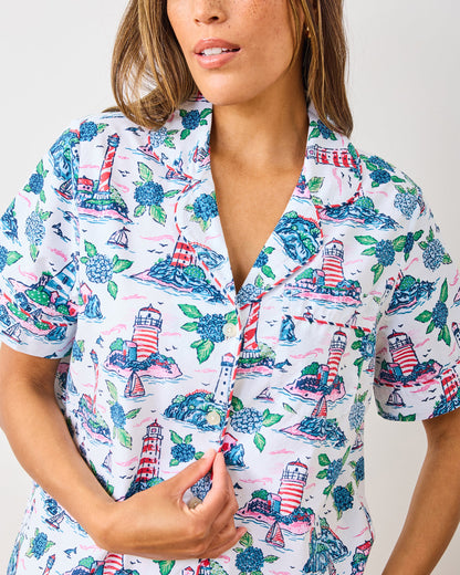 Lighthouse Keeper - Short PJ Set - Cloud