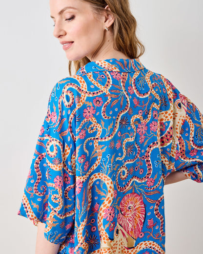 Octopus Isle - Eco Satin Sweet Dreams Set - Ocean Eyes